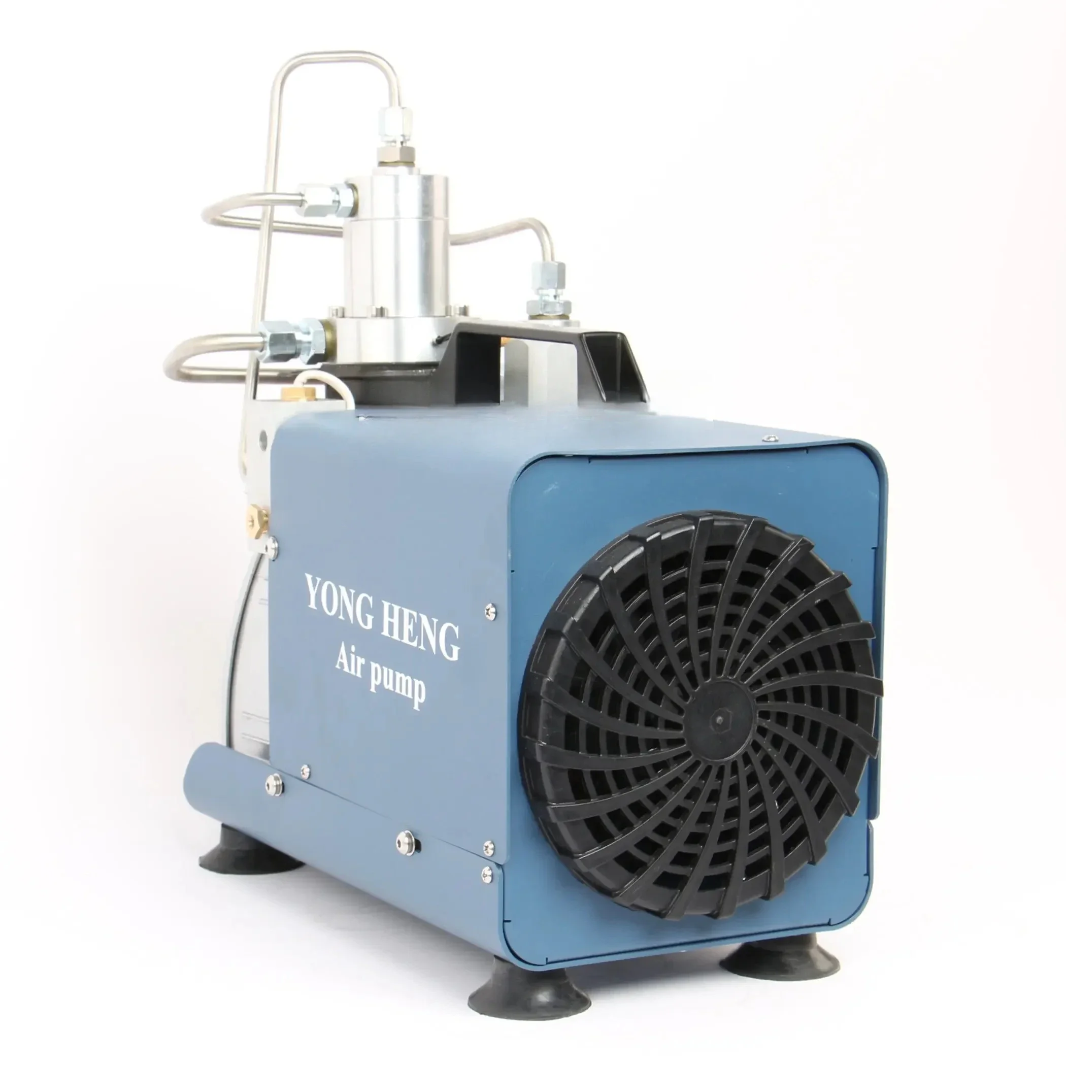 مضخة هواء ضغط عبر الحدود 30mpa مضخة هواء عالية الضغط 30mpa مضخة هواء كهربائية عالية الضغط مبرد بالماء اسطوانة واحدة #4