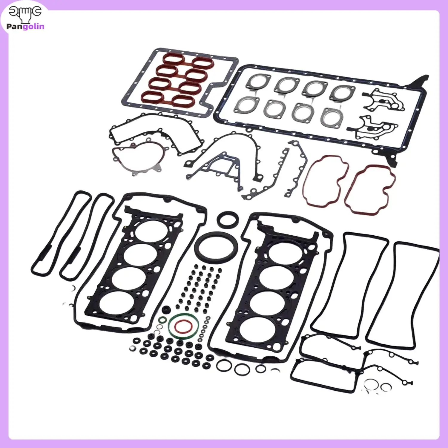 

1Set Rebuild Engine Seals Gaskets Kit For BMW X5 540i 740i E38 E39 E53 4.4L V8 M62B44 11121433477 11121433473 61-31370-00 New