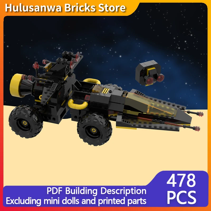 

Модель автомобиля космической связи MOC, строительные кирпичи, военное оборудование, модульные технологии, подарки, праздник, сборка, детские игрушки, костюм