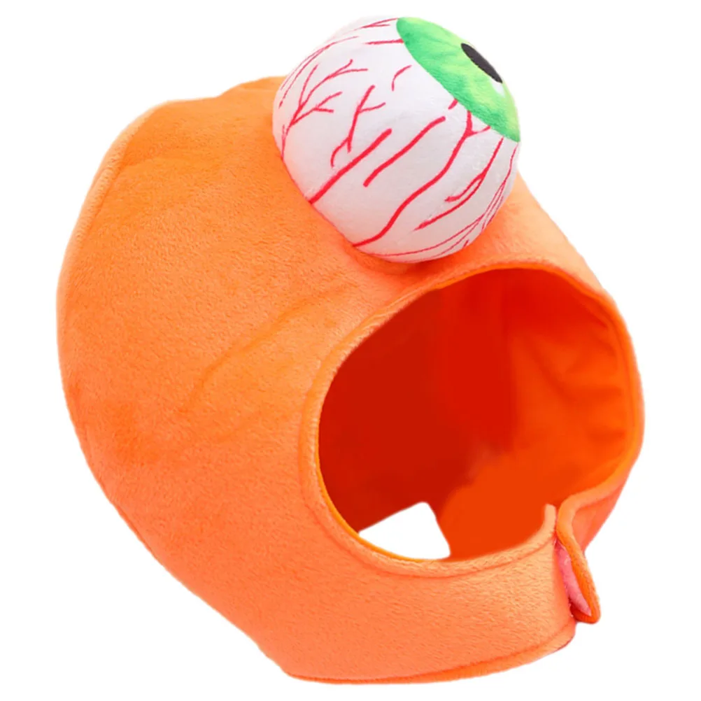 

Eyeball Head Cover Party Festive Hat Scary Masks Adult Cosplay Halloween Headpiece Hats Creative Pumpkin