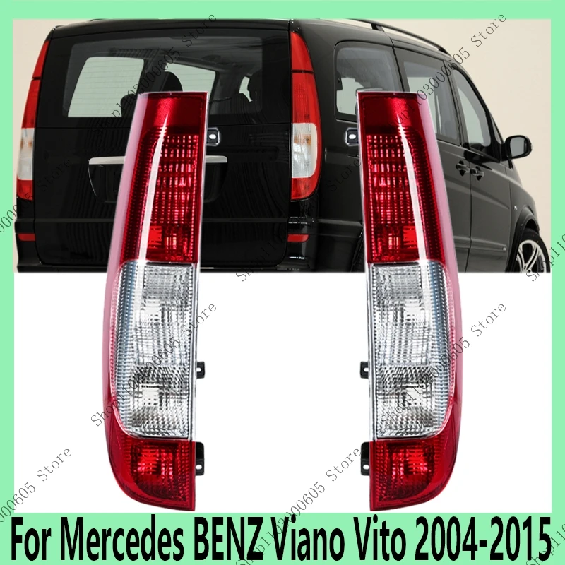 

Auto Parts Tail Light For Mercedes BENZ Viano 2004-2010 Vito W639 2004-2015 Turn Signal Rear Bumper Headlight Without Bulb