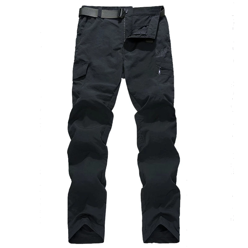 Summer Quick Dry Casual Pants Men Army Military Style Trousers Men's Tactical Cargo Pants Male lightweight Waterproof Trousers