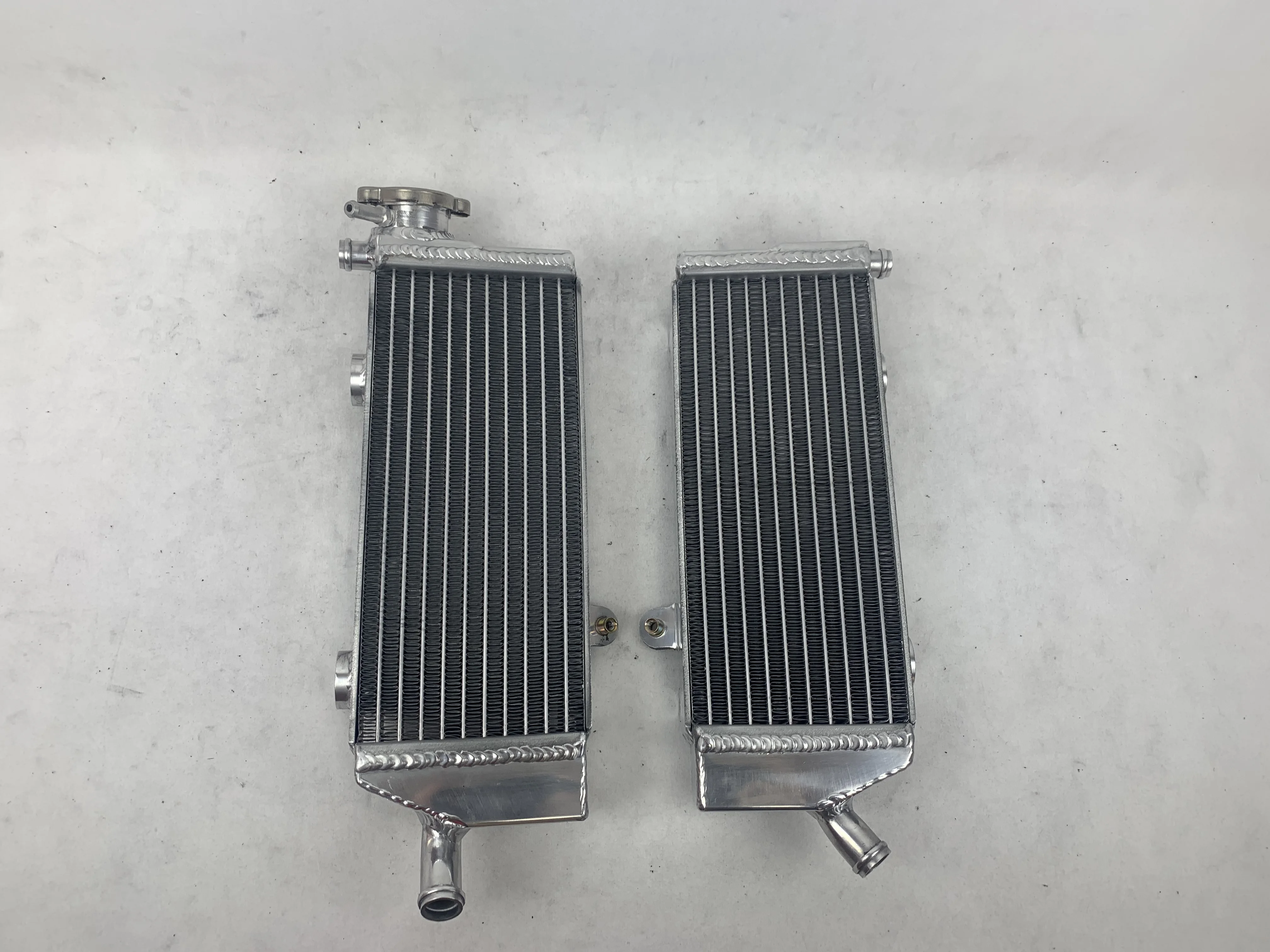 For 2013-2015 KTM 250/350/450 SXF/XC-F/EXC-F Aluminum Radiator Cooler Cooling Coolant 2013 2014 2015