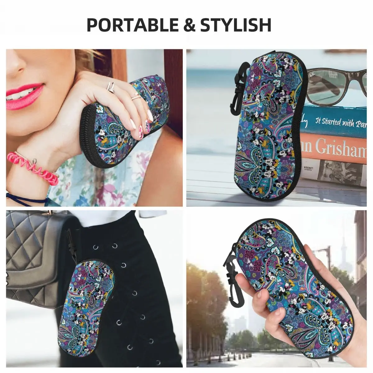 Защитные чехлы для очков с рисунком Микки Мауса