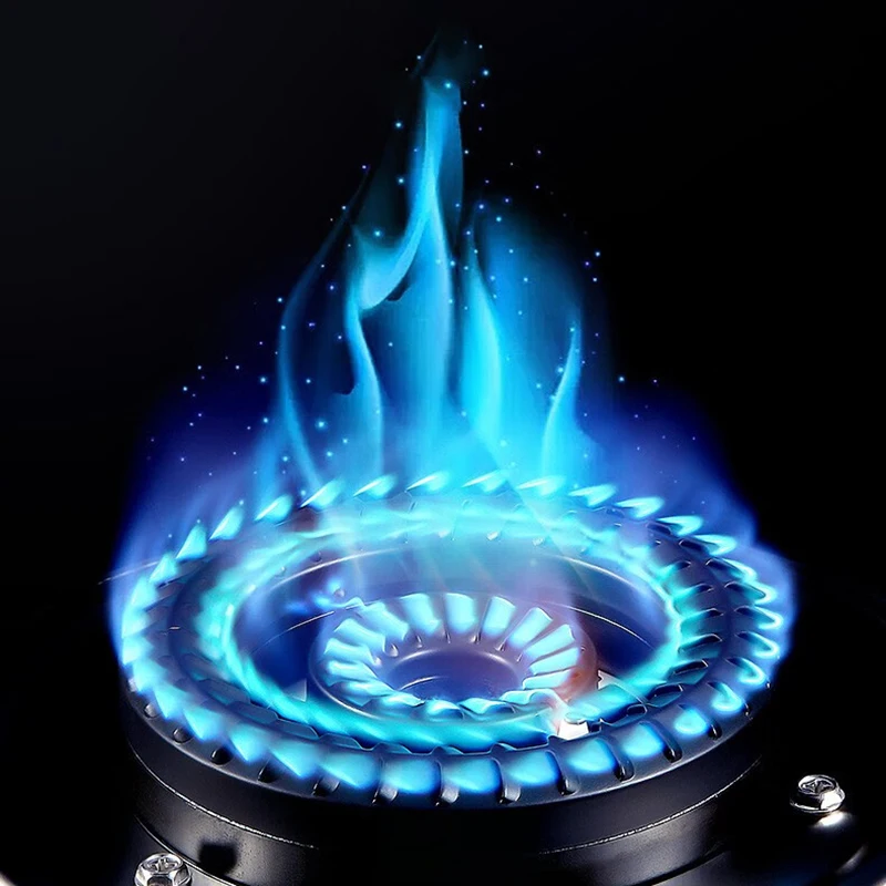 حار بيع السعر المنخفض طباخ الغاز غاز البترول المسال الذكية المحمولة مواقد الغاز الزجاج العلوي بطارية واحدة الموقد موقد غاز للمطبخ