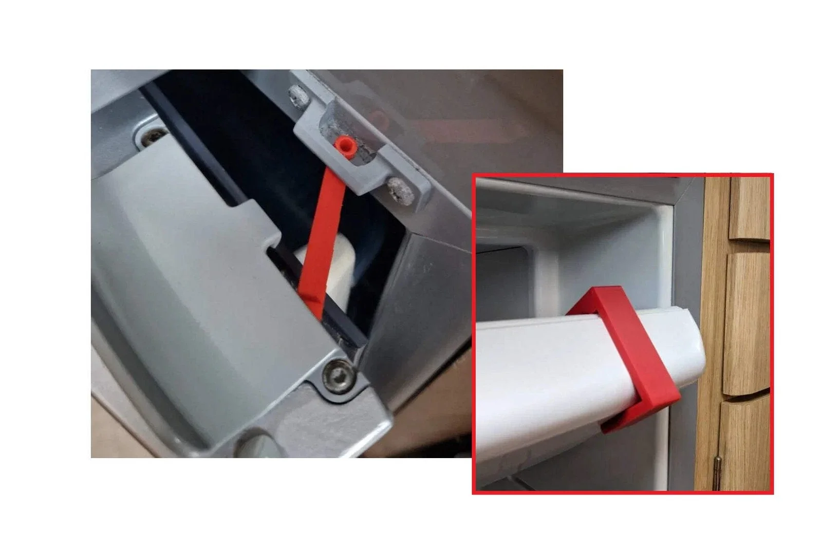 ตัวล็อคช่องระบายอากาศตู้เย็นรถบ้าน 2 ชิ้น รุ่น CC3DD สำหรับตู้เย็น Thetford Caravan N90 97 100 104 109 112 1 อุปกรณ์เสริมรถบ้านและมอเตอร์โฮม