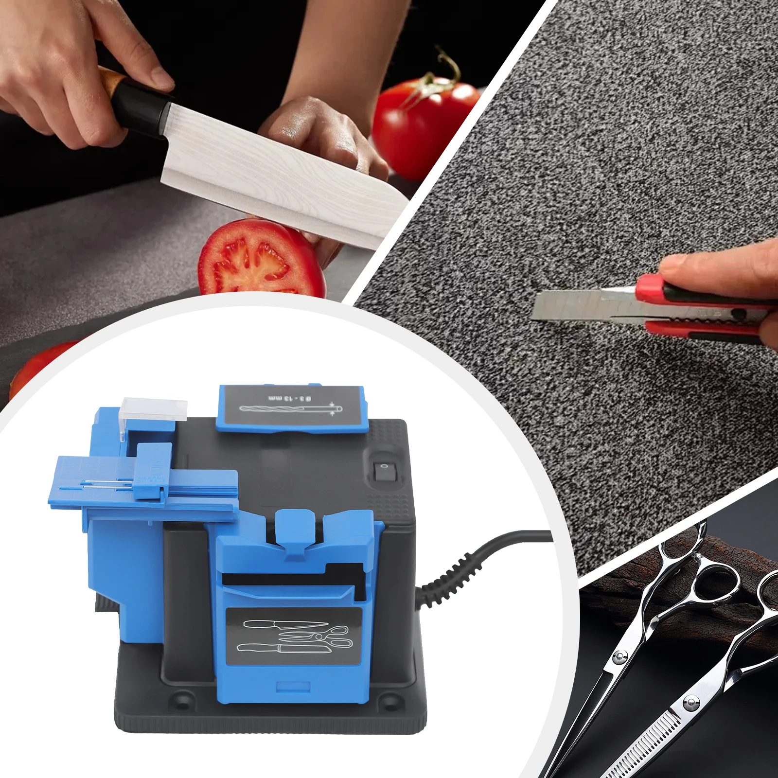 

Многофункциональный электрический станок для заточки, электрическая точилка для сверл, шлифовальный станок для сверл