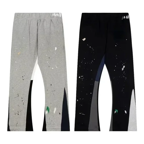 Imagen 1 del producto Pantalones de chándal Tie Dye Moda Y2K Retro Hombres y mujeres Hip Hop Carta Suelta Casual Estiramiento Cintura Pantalones para correr