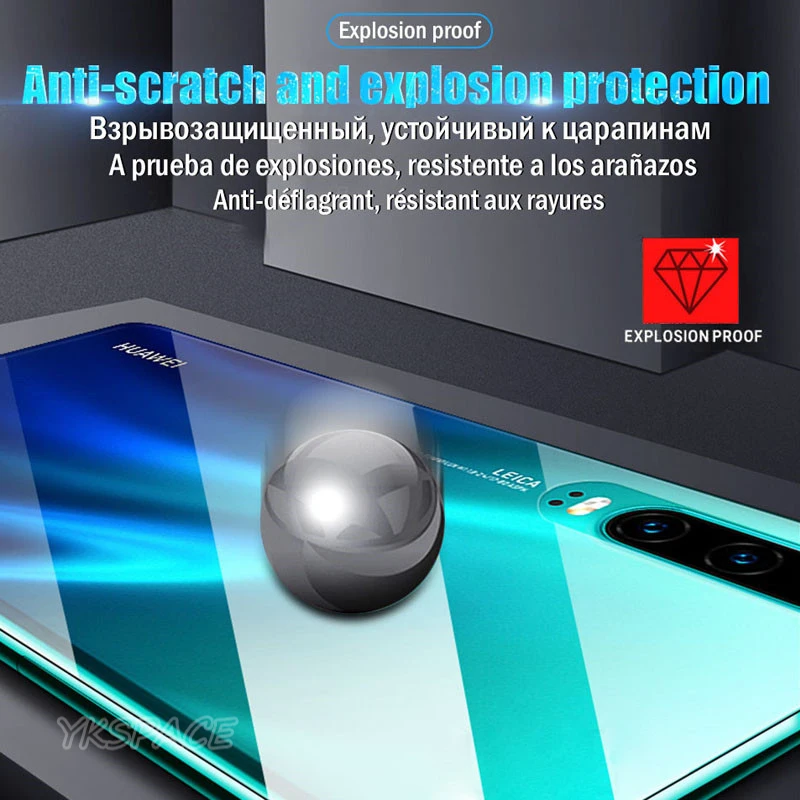 3Pcs Full Cover 10D Hydrogel Film For Huawei P20 P40 P50 Mate 20 30 40 50 Pro Plus P30 Lite Back Soft TPU Screen Protector