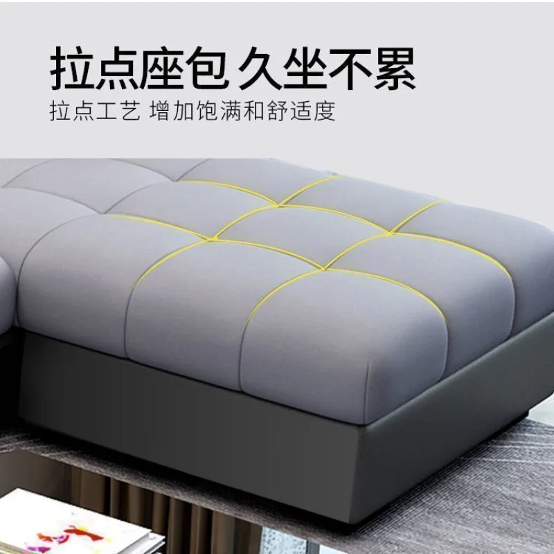 Sofa replacement living room furniture simple apartment technology fabric dual-purpose sofa