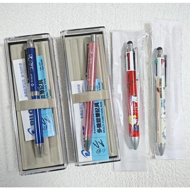 limited-edition-pilot-rollerball-pen-donut-fruit-limited-black-neutral-pen-black-05mm-gift-box-kawaii-stationery-office-gel-pen