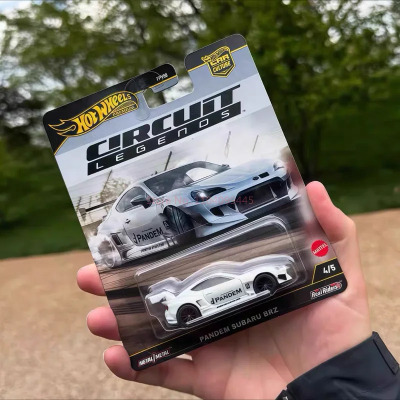 Hot Wheels Car Culture Series Ferrari Porsche Mustang Subaru 2025 K Custodia (MIX 5) Circuit Legends Premium 1:64 Regali per auto pressofusi