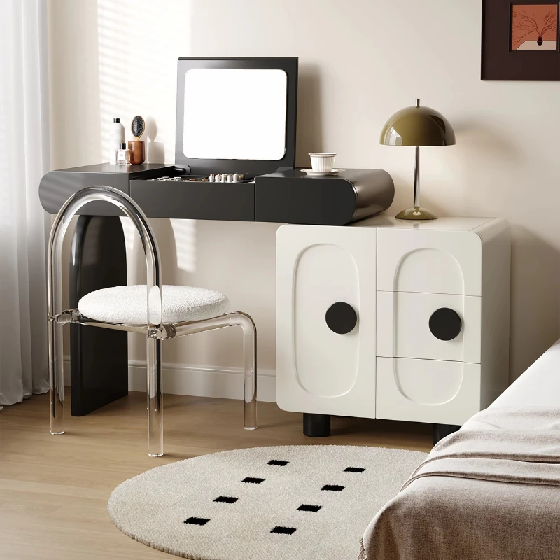 Makeup Bedroom Dressing Table Chair Storage White Tool Chest Dressing Table Nail Corner Mesa De Maquillaje Trendy Furniture