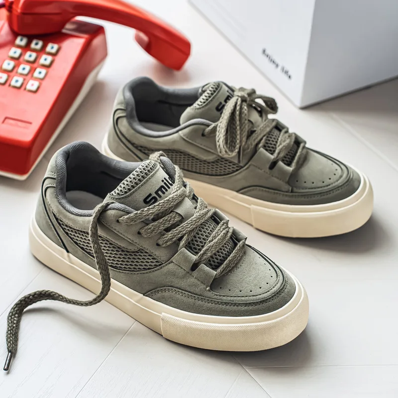 

Board shoes men's retro casual sports shoes 2026 new autumn shoes men's versatile trendy bread shoes