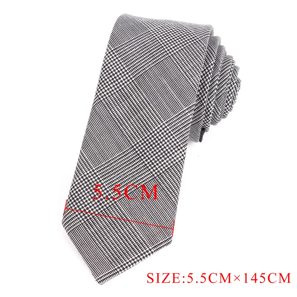 Corbatas de lana para hombres y mujeres, corbata de cuello delgada informal, trajes de boda para novio, corbata de negocios delgada a rayas, corbata de cuello para hombres, regalo