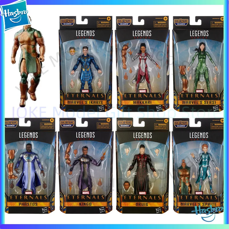 

Новый HASBRO Marvel Legends Series Eternals Spider Man Makari Water Elf Sersi 6-дюймовая фигурка из Японии, ручная модель, игрушки