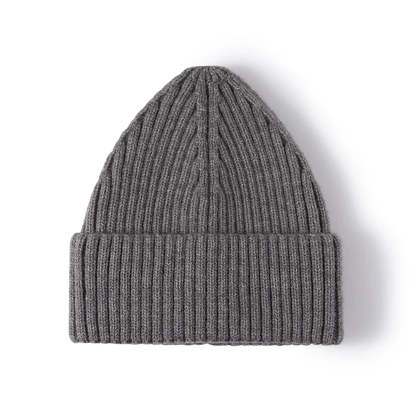 Marka Oohmy Mężczyźni Kobiety Chunky Knit Beanie Wełniana akrylowa Bardzo gruba, miękka i rozciągliwa ciepła czapka dziewczęca na zimę