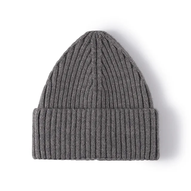 Marka Oohmy Mężczyźni Kobiety Chunky Knit Beanie Wełniana akrylowa Bardzo gruba, miękka i rozciągliwa ciepła czapka dziewczęca na zimę