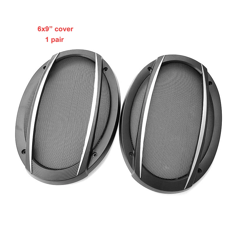 1 Pair/Lot 6x9 Inch Car Speaker Grill Cover Decorative Protector  Audio ABS Mesh Grill 6x9