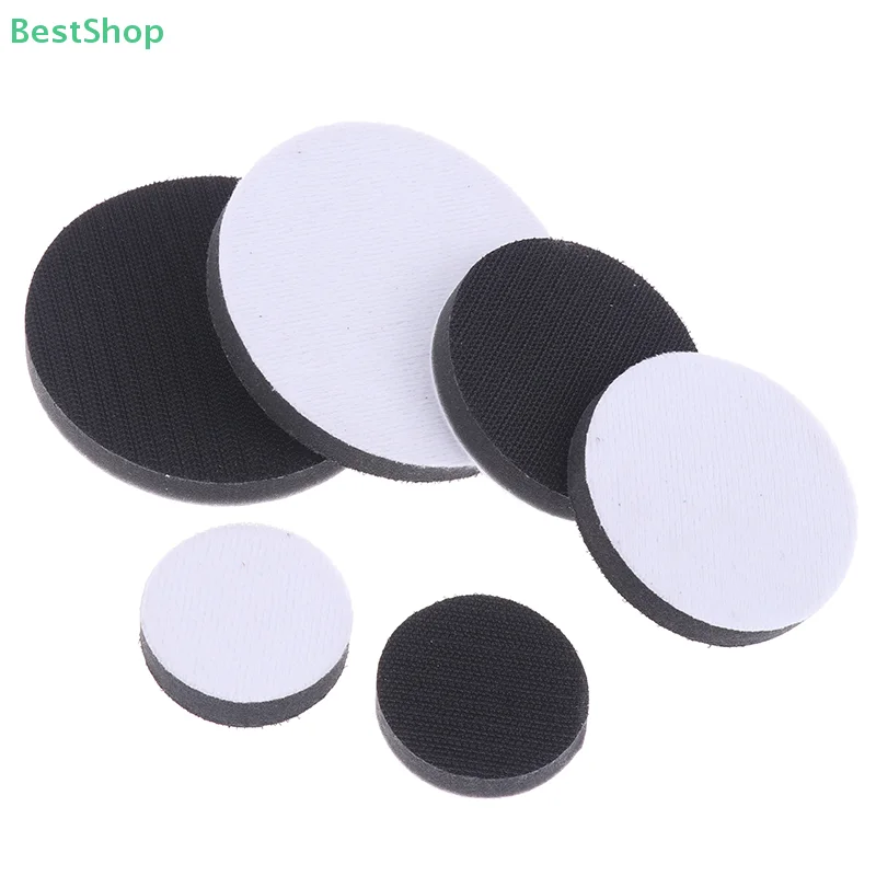 5Pcs 2/3/5 Inch Soft Density Sponge Sanding Pads Interface Pad Polishing Cushion Buffer Backing Pad For Power Tools Accessories