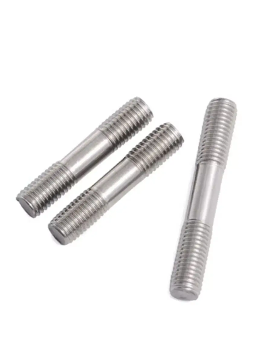 304 Stainless Steel Double Head Screw Rod Bolt Stud M3M4M5M6M8M10M12