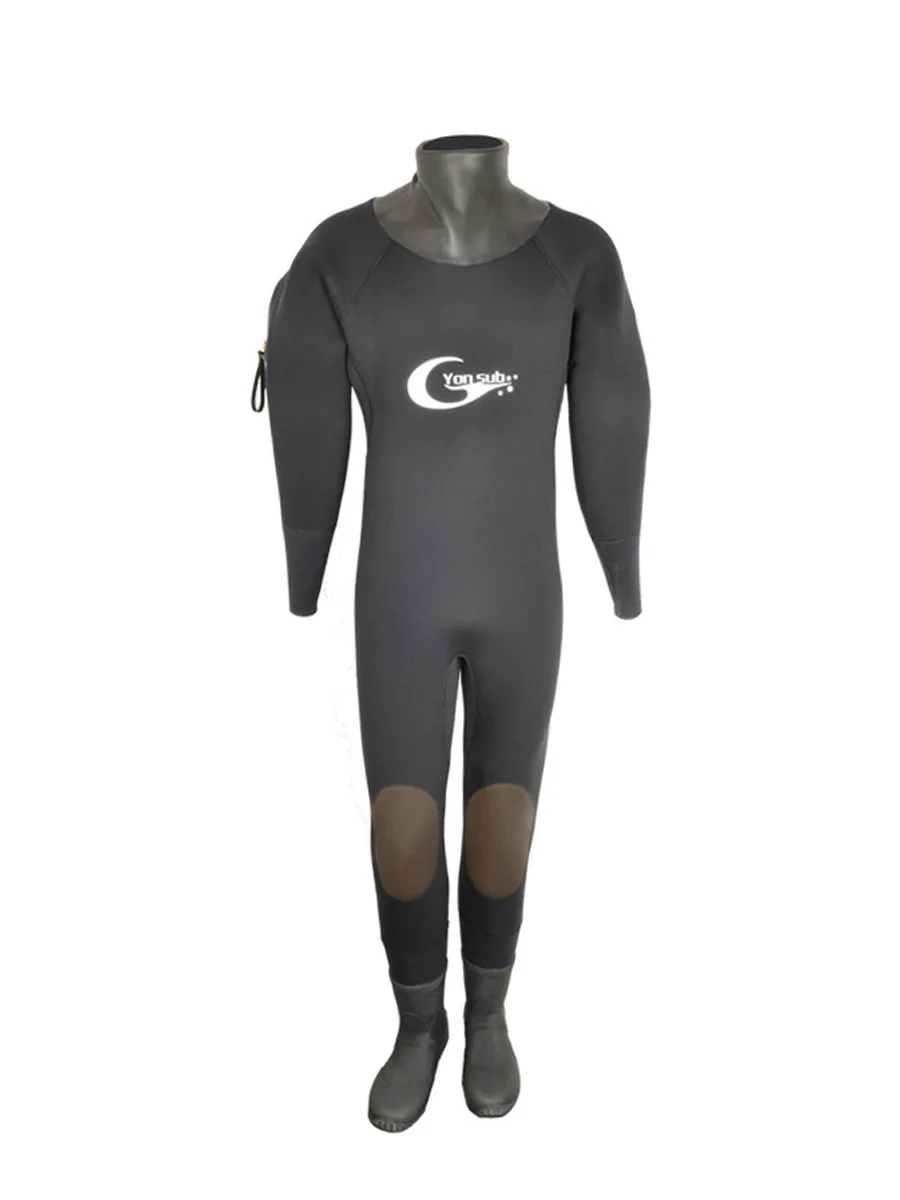 6mm Durable Adult Diving Swtsuit Clean Worker Waterproof Suit Warm Anti-leak Diving Equipment