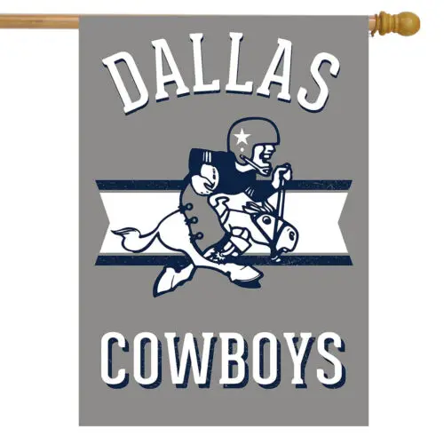 Retro Cowboys House Flag Licensed Double-Sided ; Briarwood Lane