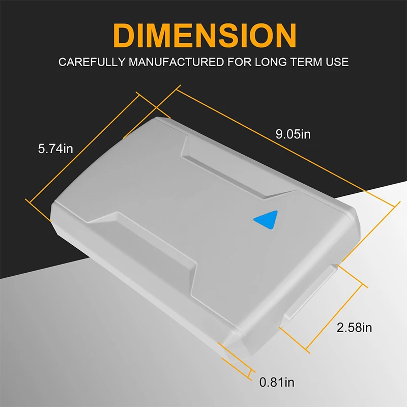 Protective Cover for Garmin Striker 7dv/7sv Fish Finder, Weatherproof Waterproof Screen Protection, Replace 010-12441-02