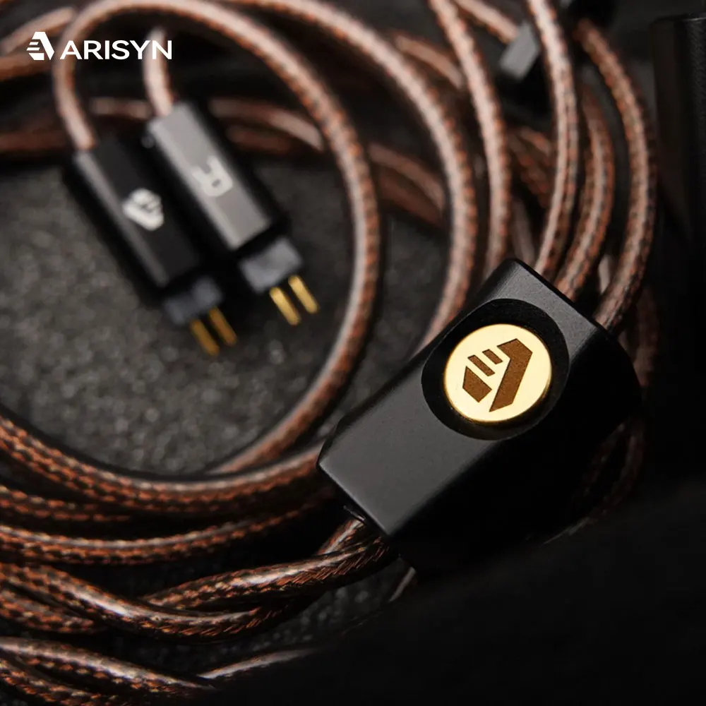 New ARISYN HUO SHU CU Earphone 10mm LCP Composite Diaphragm Dynamic Driver With 4.4mm Balanced Plug For HiFi Headphone Cable view 4