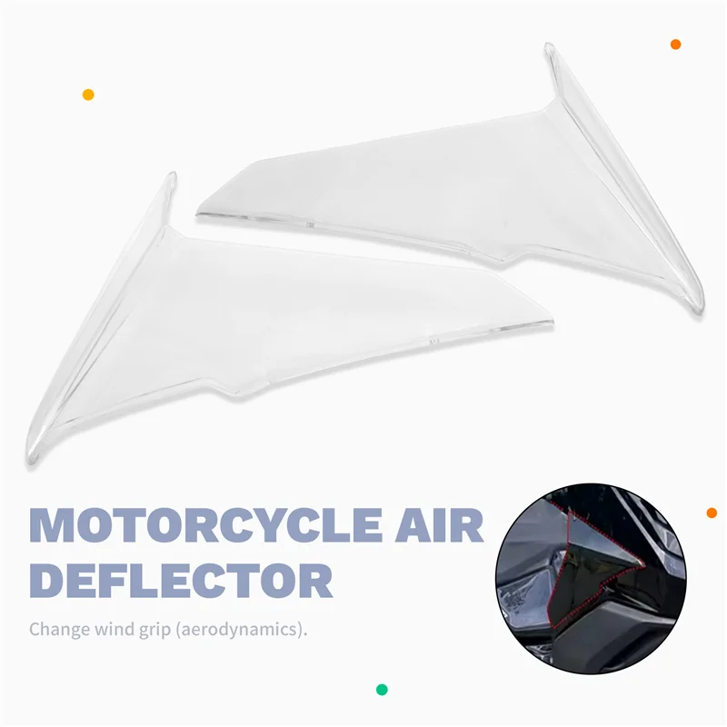 

Air Deflectors Wind Deflector Leg Fairing Side Windshield For Honda ADV 350 ADV350 2022-2025 Motorcycle