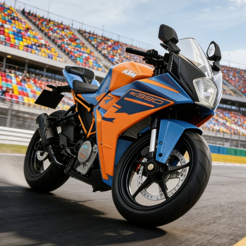 

Модель мотоцикла 1:12 RC390 RC1390 из сплава, детская игрушечная машинка, классическая литая модель мотоцикла, подарки