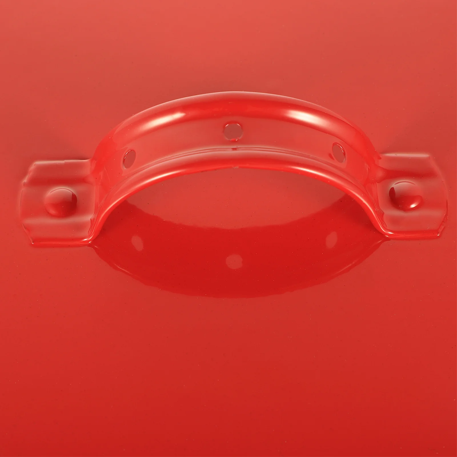 

1pc Iron Farmhouse Canister Large Capacity Rust Resistant Kitchen Storage Containers Dry Food Pantry Organizer Metal Tin