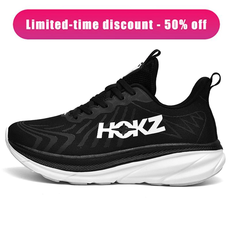 

Men's Classic Cushion Running Shoes Hiking Walking Shoes for Women Gym Workout Lightweight Breathable Mesh