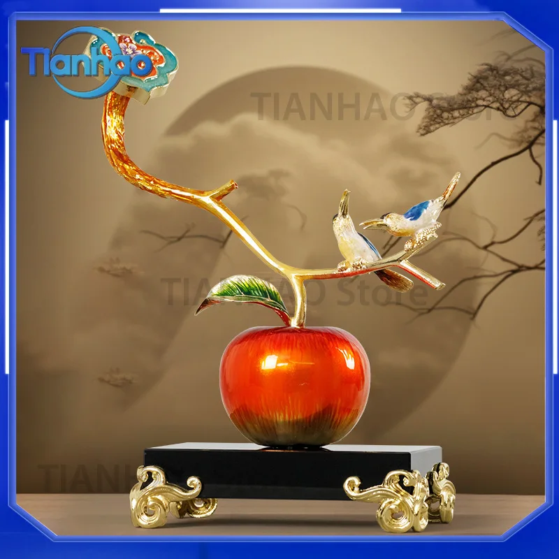 New Chinese Style Luxury Decorative Figurine for Office Cabinet Wine Cabinet Living Room TV Stand Entryway Home Decoration