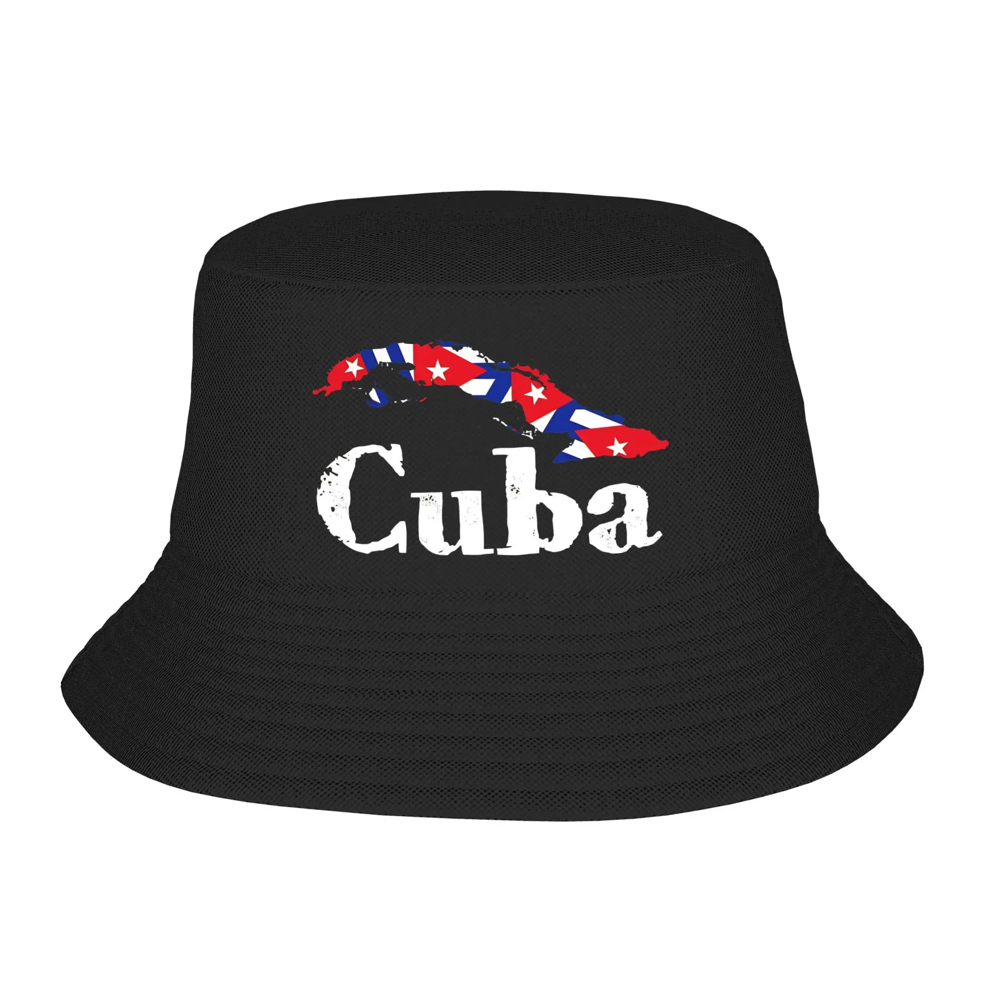 Men Women Kawaii Make Cuba Great Again Bucket Hat Merch  Bob Hats For Vocation Getaway Headwear Lightweight