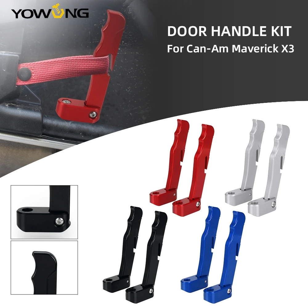 

NEW UTV X3 Accessories Door Handle Kit CNC For Can Am Maverick X3 2017-2021 2022 2023 4x4 Turbo DPS Max R RR XMR XRC XRS XDS