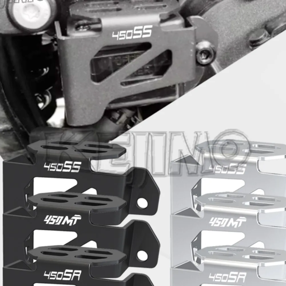 

CNC Aluminum Rear Brake Fluid Reservoir Cover For CFMOTO CLC 450 Bobber 450SS 2023-2025 Motorcycle Oil Tank Cup Guard Protection