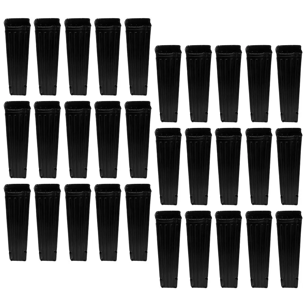 60 قطعة أواني شجرة Pp سميكة في الهواء الطلق حديقة كوب التغذية زراعة الحضانة كاتب الحاويات زهرة الخضار تنمو الكؤوس