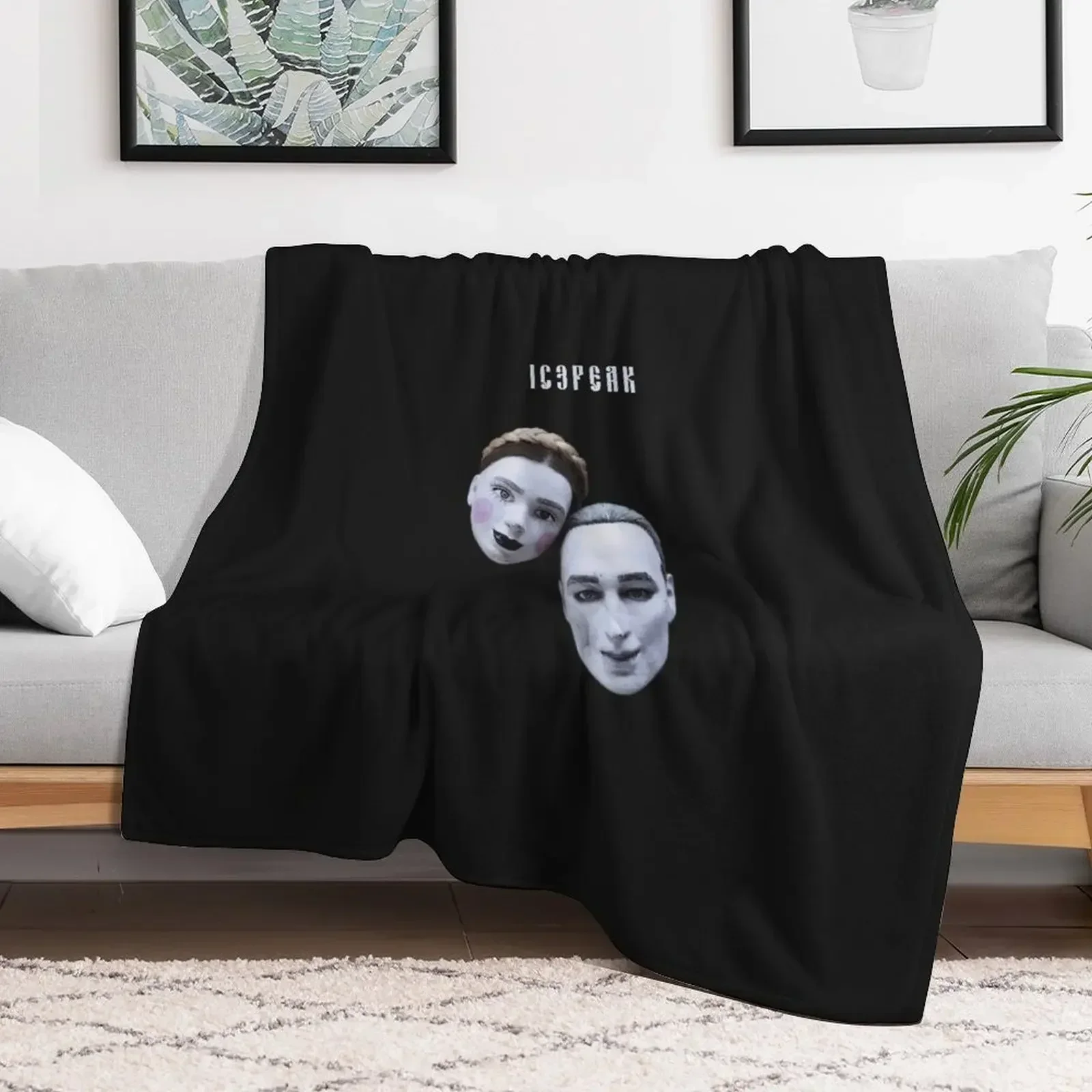 

IC3PEAK Throw Blanket Luxury Designer Thermals For Travel for sofa Blankets
