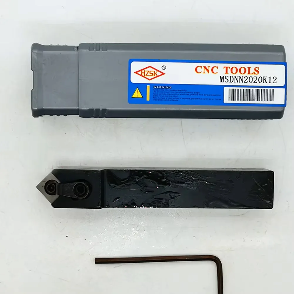 آلة مخرطة CNC قاطع قضيب الحديد 45 °   MSDNN1616H12 MSDNN2020K12 MSDNN2525M12 MSDNN2525M15 حامل أدوات تحول أسطواني