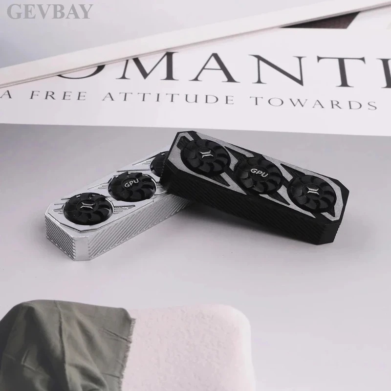 3D Printed Rotatable Fan Graphics Card Keycap 2.75U Right Shift Resin Decor For Mechanical Keyboard