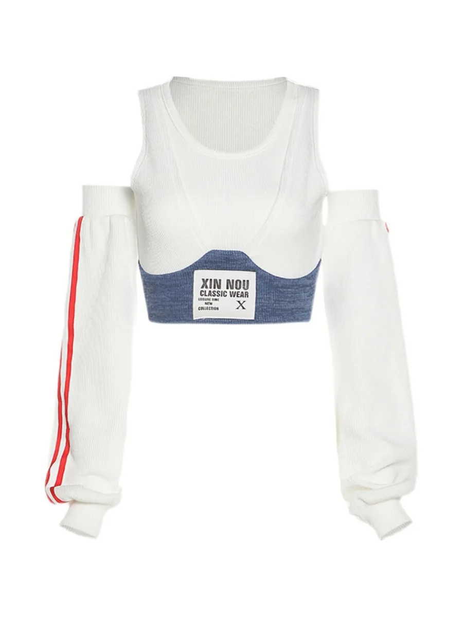  Stage Performance Outfit Cool Jazz Dance Streetwear Female Group Costume Trendy Student Uniform Summer Collection
