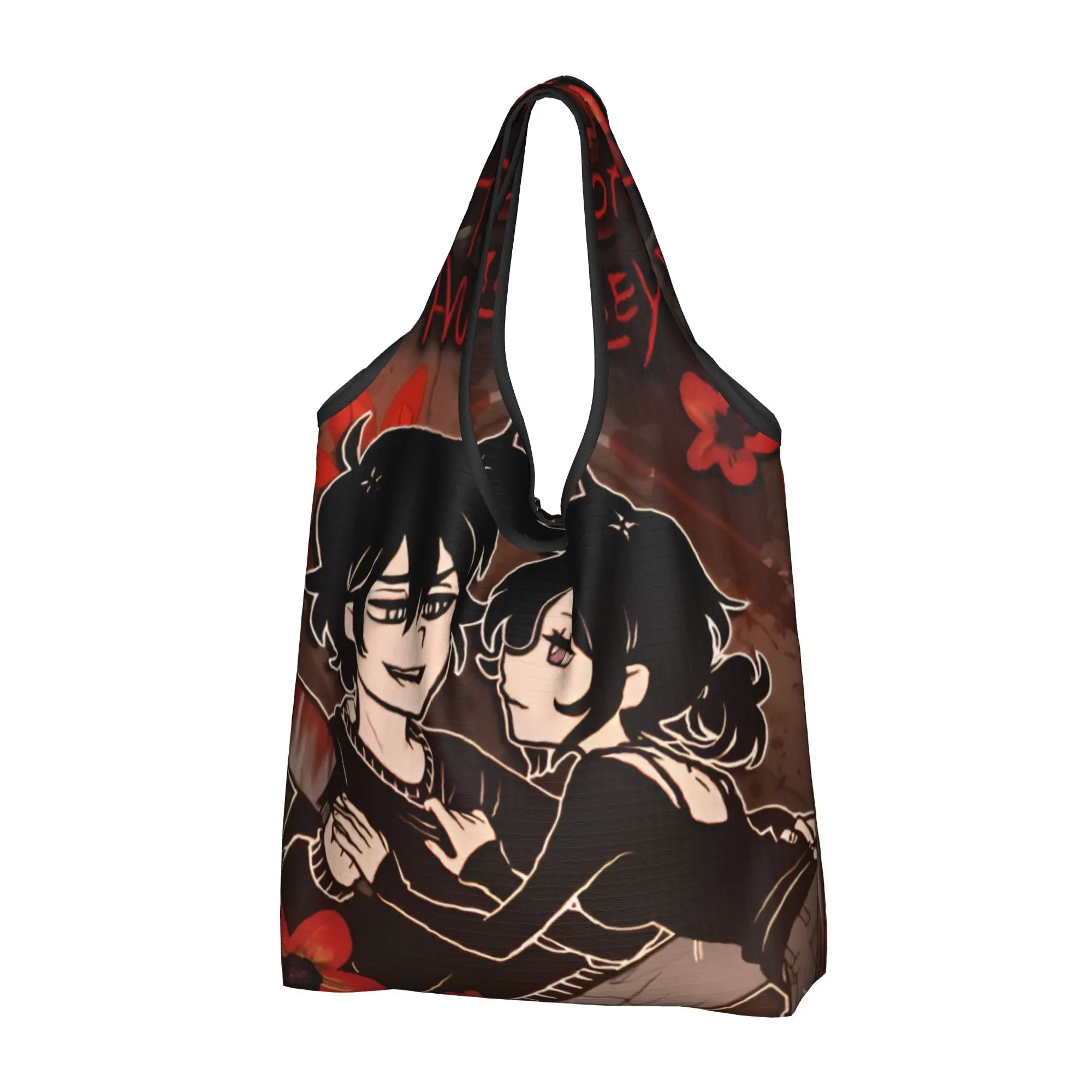Reusable Comics A-Andys L-Leyleys Shopping Bag Women Tote Bag Portable Retro  Grocery Shopper Bags