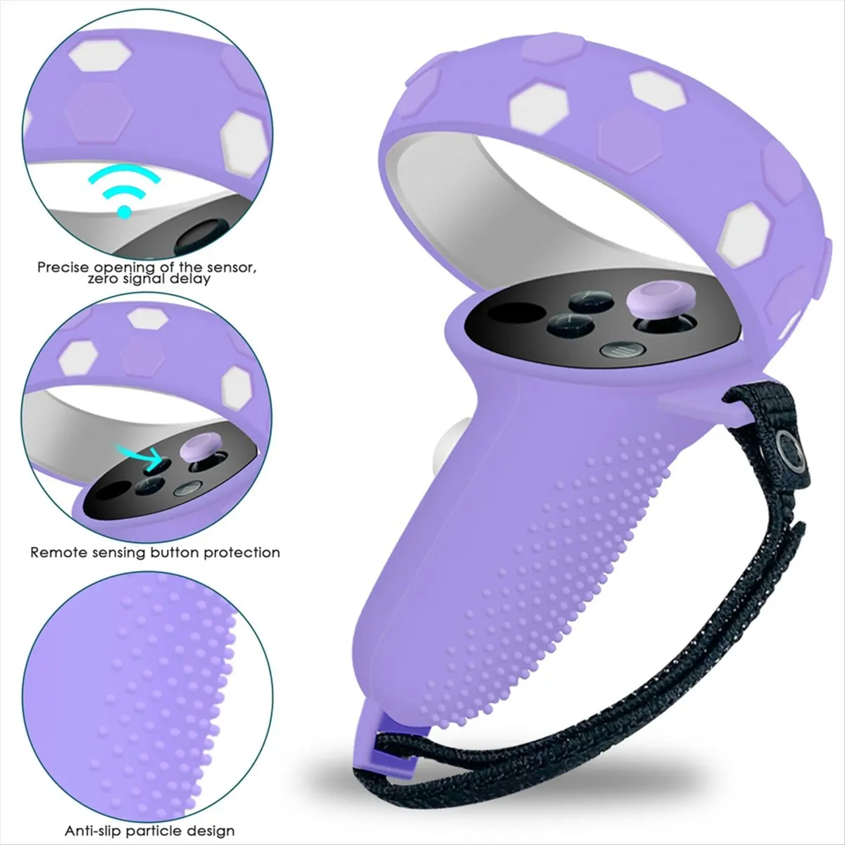 【~ New A88T】Protective Cover Controller Grips VR Shell Cover VR Silicone Case Face Cover Lens Cover for 2 Accessories C