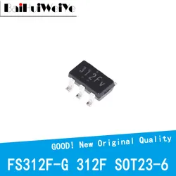 10PCS/LOT FS312F-G 312F FS312 SOT23-6 One Cell Lithium-ion/Polymer Battery Protection IC NEW Good Quality Chip