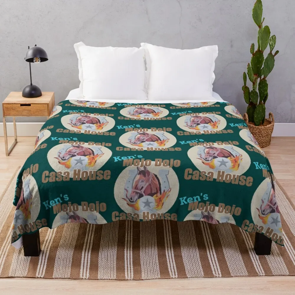 

Ken_s Mojo Dojo Casa House Throw Blanket Warm Throw Blanket Gift for Anniversary