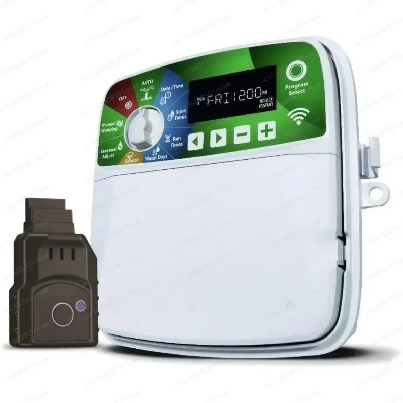 NEW  Indoor Outdoor Irrigation WiFi Zone Controller Timer Box&Wireless Smartphone Upgrade Module Sprinkler System(8 Zone)