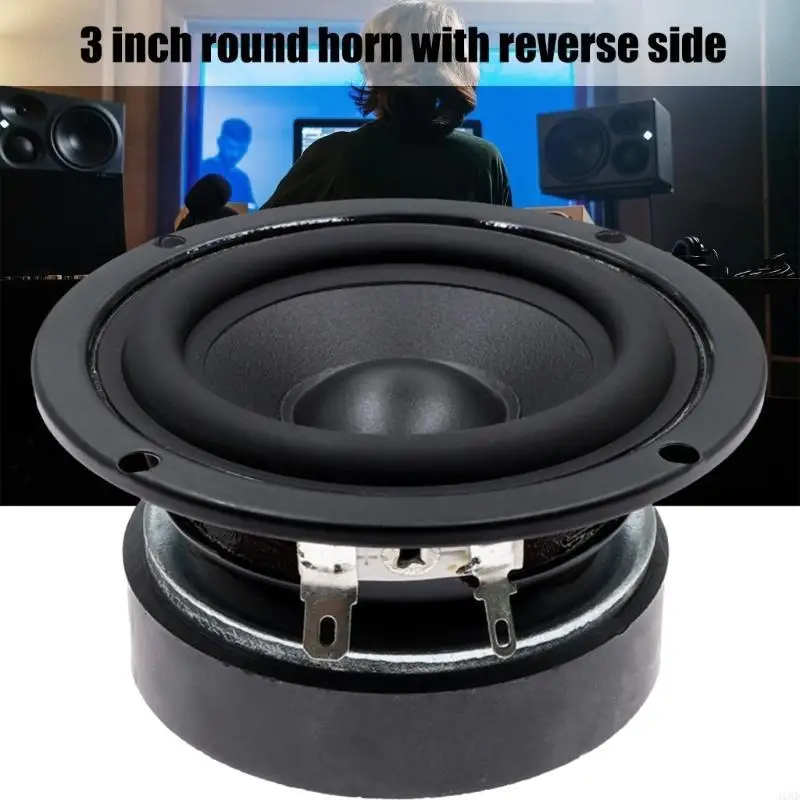 J1HD 3 "круглый рог 15 Вт 4oM Полночастотный улучшение звука для небольших динамиков