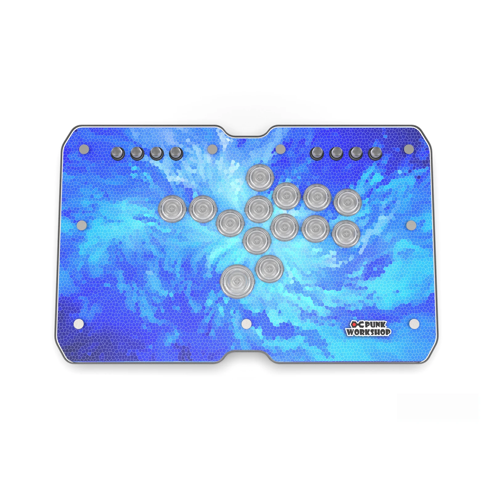 وحدة تحكم Punk Workshop ULTRA BOX بدون رافعة HitBox SOCD عصا القتال المدعومة للتبديل/الكمبيوتر الشخصي (ويندوز ® 11 / 10)