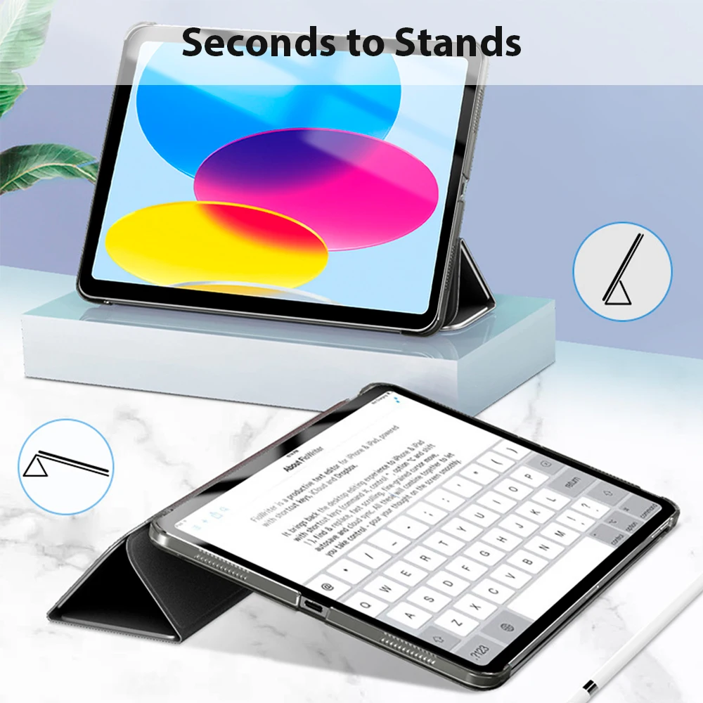 Tablet Accessories For Ipad 10.2in 7th 8th 9th Anti-Fall Dust Prevention Tablet Case  For Ipad 2018-2022 Pro 11 12.9 Ipad Case